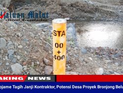 Warga Jojame Tagih Janji Kontraktor, Potensi Desa Proyek Bronjong Belum Jelas