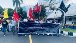 May Day di Ternate, FPUD Turun ke Jalan Suarakan 14 Tuntutan Buruh dan Pendidikan Gratis