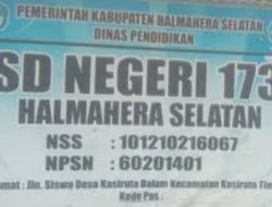 SD Negeri 173 Halsel Tersandung Dugaan Pemalsuan Dokumen Saat Proses Akreditasi BAN